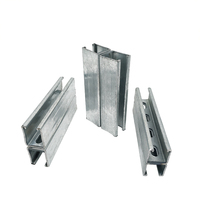 Servicio de Corte, Doblado y Soldadura de Perfiles Galvanizados HDG 41x21, ISO ASTM, Soporte de Fijación Unistrut para Edificios de Apartamentos, Canal en C