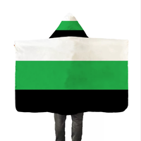 Cape à Capuche Promotionnelle Meilleure Vente Drapeau Pride 90*150cm – Prix Bas, Promotion, Vente en Gros, Design Personnalisé de Haute Qualité