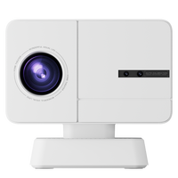 Mini-projecteur blanc 800 lumens H723 Quad Core Android 14 2 Go de RAM LED LCD pour télécharger des applications Android