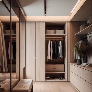 Systèmes de placards et armoires sur mesure haut de gamme, design de meubles de luxe pour chambre à coucher, dressing <span class=keywords><strong>en</strong></span> <span class=keywords><strong>bois</strong></span> - Product Image 1