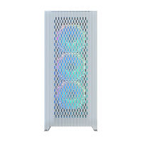 Lovingcool Factory Large Space E-ATX PC Case GPU Full Gaming PC Tower for 240 Water Cooling With Music Luminous Light Strip