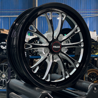 Roue avant légère PJ Drag 15x3 15x3.5 17x4.5 18x5 18x7 pour Mustang GT350 GT500 Mustang GT Fox Body Mustang