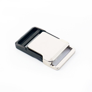 Sliding Buckle 25mm Zinc Alloy Silver For Bags Belts Adjustable <b>Webbing</b> Hardware Accessories Durable - Product Image 3