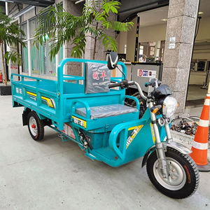 3 륜 전기 세발 자전거 1500W 농업 사용을위한 400kg 페이로드와 오픈 바디화물 세발 자전거 - Product Image 3