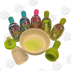 Venta al por mayor Halal divertido Mini sabor afrutado bola de <span class=keywords><strong>bolos</strong></span> en forma de pezón piruleta caramelo duro polvo agrio niños cajas a granel embalaje - Product Image 2