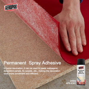 بخاخ غراء شفاف محدد من نسيج Aeropak من Aeropak ، تغطية عالية بخاخ للتسرب والمواد اللاصقة - Product Image 3