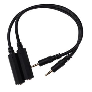 Câble Audio Aux 3.5mm mâle à 6.35mm femelle, adaptateur de prise stéréo de Microphone, <span class=keywords><strong>rallonge</strong></span> de fil <span class=keywords><strong>pour</strong></span> <span class=keywords><strong>casque</strong></span> - Product Image 2