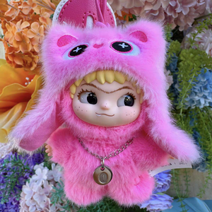Wholesale 100% Authentic <strong>Letsvan</strong> <strong>Wakuku</strong> V3 on a Roll Series Blind Box Vinyl Plush Dolls Kawaii Toy Keychains Christmas Bag Charm - Product Image 3