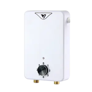 De gros chauffe-eau électrique numérique de contrôle-Amii — chauffe-eau électrique instantané LA3, avec système de contrôle des boutons, chauffage de l'eau sous-évier