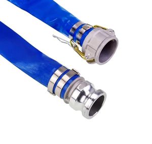 Tuyau flexible en PVC de 4 pouces, tuyau d'irrigation plat de 6 pouces, tuyau de décharge d'eau plat, 8 bars, 10 bars pour l'irrigation des jardins - Product Image 2