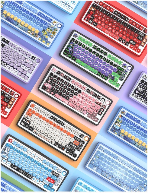 Personalized Custom Art Keycap Sets High Quality PBT Material Thermal Sublimation Designer