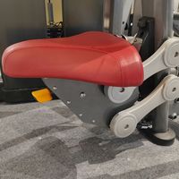 Presse à triceps réglable pour bras, équipement de fitness commercial pour salle de sport, machine d'entraînement assis à charge par broches pour pectoraux et dos, en métal, capacité de charge 110 kg