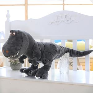 卸売ぬいぐるみ恐竜動物ぬいぐるみグリーンT-レックスティラノサウルス動物スーパーソフトかわいいかわいい恐竜クッション - Product Image 4