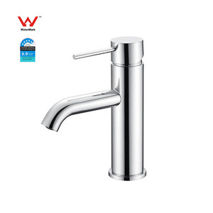 Rubinetto per lavabo alto con miscelatore acqua calda e fredda in rame di alta qualità, resistente alle <span class=keywords><strong>macchie</strong></span> d'acqua e facile da mantenere - Product Image 1