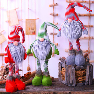 Muñeco de peluche de pie de Papá Noel, muñeco nórdico de peluche de <span class=keywords><strong>snom</strong></span> - Product Image 1