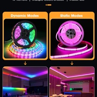 LED-Streifen SMD 3535 Flexible LED-Lichtleiste 10 15 20 Meter Smart RGB Farbige LED-Streifenbeleuchtung für Heim und Bar Dekoration