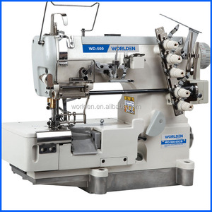 Machine à coudre industrielle à lit plat WD-500-05CB/FT pour la couture interlock de lacets de chaussures (soufflage et resserrage) - Product Image 3