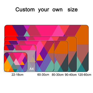 OEM Waterproof Keyboard Mouse Mat Colorful HD Print Extended Gaming Mouse Pad Large Rubber Base <b>Mousepad</b> with Stitched Edges - Product Image 2