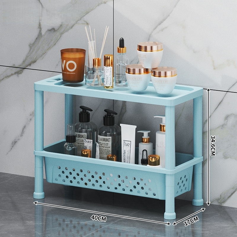 Blue-2-tier-low-profile-no wheels