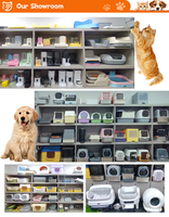Distributeur intelligent pour chats avec inspection complète, programmation des repas, compartiments amovibles et lavables, anti-déversement, pour hôtels pour animaux