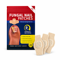 Patch hydrogel OEM pour soins des ongles, autocollant imperméable et respirant pour la réparation des ongles, traitement antifongique