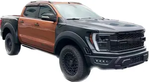 Kits de carrosserie automobile lifting bodykit systèmes de carrosserie pour ranger 2015-2021T6 T7 T8 mise à niveau vers 2022 F150 raptor BodyKit