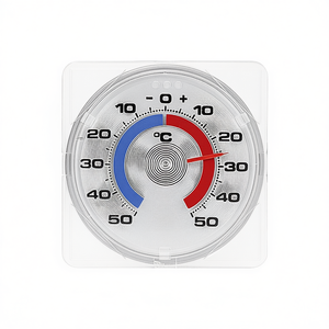 เทอร์โมมิเตอร์วัดอุณหภูมิหน้าต่าง เส้นผ่านศูนย์กลาง 7.5 ซม. แพ็ค 10 ชิ้น ใช้ได้ทั้งภายในและภายนอกอาคาร - Product Image 2