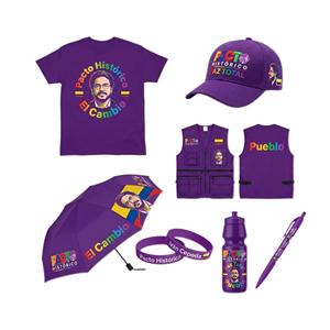 Set de Regalo Promocional Personalizado con Logotipo de Marca CCH, Surtido de Regalos para la Campaña Electoral Nacional de Colombia - Product Image 6