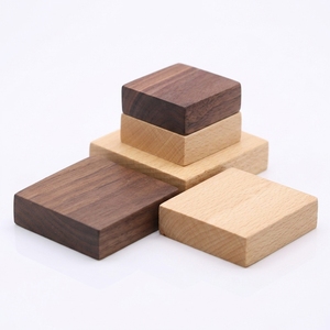 Bloques de <span class=keywords><strong>Madera</strong></span> Tallados a Mano de Alta Calidad, Naturales, Personalizados, de <span class=keywords><strong>Haya</strong></span> y Nogal Negro, para Manualidades - Product Image 1