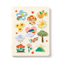 Feuilles d'autocollants A6, étiquettes d'impression personnalisées, feuille d'autocollants découpés à la forme, autocollants en PVC durables, autocollants adhésifs à motifs pour cadeaux