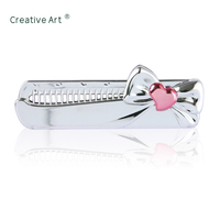 Nouveau modèle de mini peigne à cheveux Brosse à cheveux et peigne de voyage pliants de luxe avec marque privée Vente en gros
