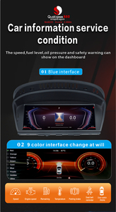 8.8-inch New Qualcomm 680 Android hệ thống không dây Carplay tự động forbmwe60e61e62 E90 E92 Xe Video máy nghe nhạc GPS navigation Bluetooth - Product Image 4