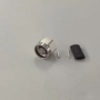 Câble coaxial RF RG405 de haute qualité 50 ohms, 0,086'', connecteur mâle droit de type N