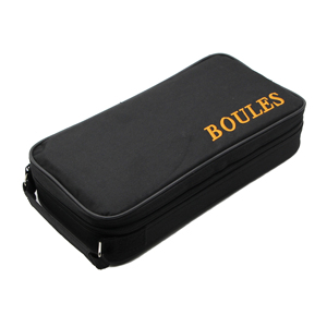 Jeu <span class=keywords><strong>de</strong></span> boules <span class=keywords><strong>de</strong></span> pétanque, 8 boules <span class=keywords><strong>de</strong></span> bocce en métal avec sac <span class=keywords><strong>de</strong></span> transport, jeu <span class=keywords><strong>de</strong></span> pelouse extérieur pour la cour, la <span class=keywords><strong>plage</strong></span>, les jeux en famille - Product Image 5