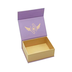 Luxury Book Shaped Rigid Cardboard Portable Foldable Gift <b>Box</b> with Embossing Sponge Lining Custom Print Magnetic Closure - Product Image 4