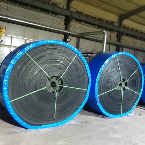 Direct Sale New Fire Resistance Rubber Conveyor Belt for Sand and Gravel Transport for Manufacturing Plant Use