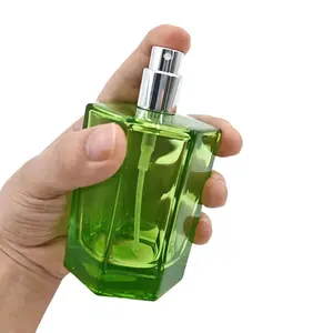 Wholesale Custom Logo Empty Perfume Bottles Aesthetic Glass Perfume Spray Bottle 90 Ml