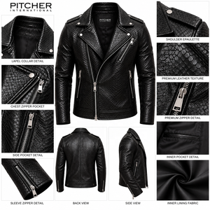 Wholesale <b>Mens</b> <b>Leather</b> <b>Jacket</b> Genuine <b>Sheepskin</b> <b>Jacket</b> Custom Branding Retail Supplier US Sizes USA Factory - Product Image 6