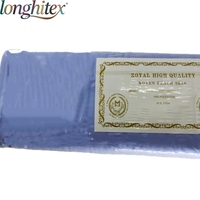 Longhitex 145GSM 58 "kulit persik jubah tahan kerut 100% poliester harga pabrik seragam Thobe dari produsen