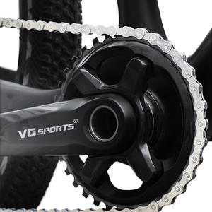 VG SPORTS <span class=keywords><strong>Chaîne</strong></span> de vélo de route et de montagne à 8/9/10/11 <span class=keywords><strong>vitesses</strong></span>, non creuse, légère, dorée et éblouissante, avec <span class=keywords><strong>chaîne</strong></span> <span class=keywords><strong>électrique</strong></span> en nickel argenté - Product Image 6