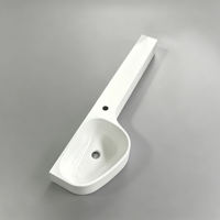 Offre Spéciale : Lavabo de style japonais pour petits espaces, à poser au-dessus des toilettes, avec comptoir intégré, vente en gros directe usine