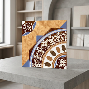 Lo Último en Azulejos de Porcelana Cerámica Digitales con Diseño de Mármol, 400x400mm, Cuadrados, Esmaltados, para Diseño de Interiores - Product Image 3