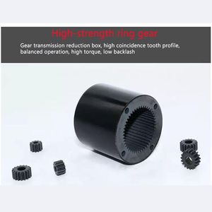 ब्रश और ब्रशलेस डीसी मोटर के लिए 42 मिमी ग्रहीय रेड्यूसर गियरबॉक्स - Product Image 3
