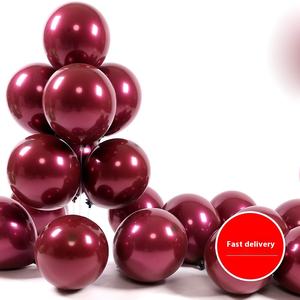 Ballon Double Latex <span class=keywords><strong>Rouge</strong></span> Cerise pour Fête <span class=keywords><strong>de</strong></span> Vacances Décoration <span class=keywords><strong>de</strong></span> Salle <span class=keywords><strong>de</strong></span> Mariage Célébration <span class=keywords><strong>de</strong></span> la Saint-Valentin-Fait à la main à Chennai - Product Image 6