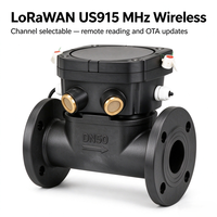 Flowmeter Pembuangan Pompa Air dengan Output Tekanan untuk Penghitungan Kepala Saluran Irigasi RS485 Modbus Ultrasonic Water Meter