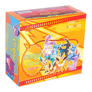 <span class=keywords><strong>CH</strong></span> Wholesale Chinese High Quality Anime Eif Baby Pokemoned Cards Collectible Trading Board Game Eco-Friendly Full Color Printing - Product Image 2