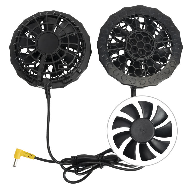 BLACK 7.4V DC Fan
