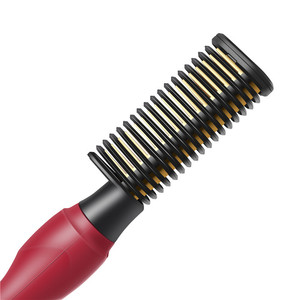 Electric Hair Straightener Comb With <b>Curling</b> And Straightening Function For Dry And Wet Hair 2021 Model - Product Image 4