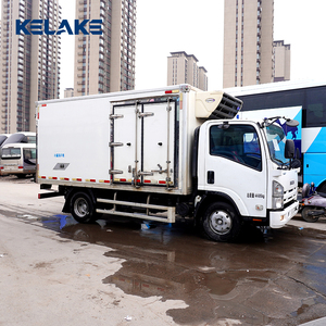 Fresh Fish Transport Isuzu Refrigerated Trucks 4x2 Small Box 5 Ton -10 Ton Refrigerator Trucks - Product Image 1