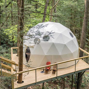 Tente de <span class=keywords><strong>camping</strong></span> Domo Geodesico Star étanche pour <span class=keywords><strong>location</strong></span> tente dôme 6 diamètres 1 an oxydation de surface - Product Image 1